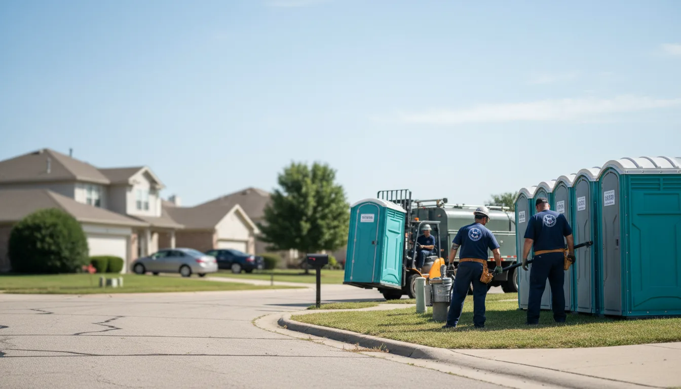 Porta Potty Rental in Liverpool, IL near me